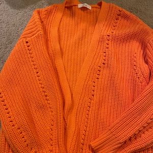 Talulah Orange Cardigan